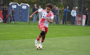 Revolution U-19 forward Grant Emerhi will represent Lithuania at the UEFA Championship. (Revolution)