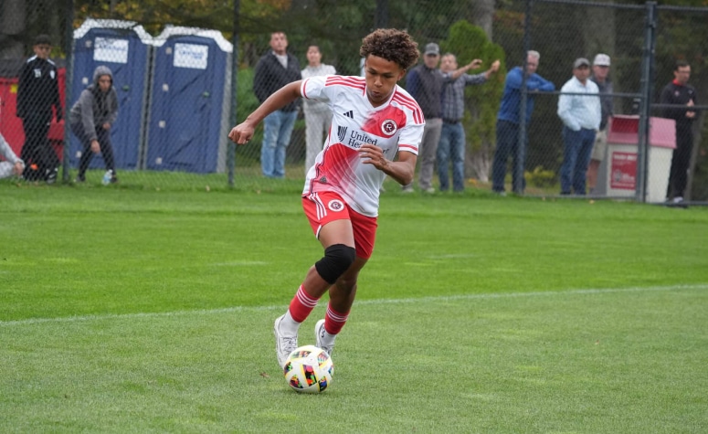 Revolution U-19 forward Grant Emerhi will represent Lithuania at the UEFA Championship. (Revolution)