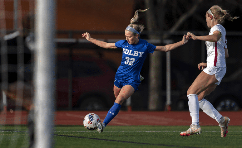 Colby and forward Abigail Jarvi made the NESCAC championship game last season.
