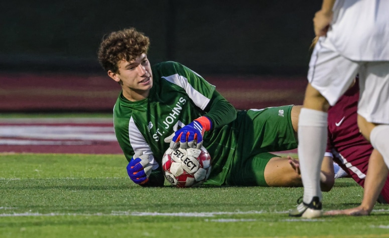 Matt Droggitis and St. John's Prep have a key rematch with BC High in October. (Brian Kelly/NESJ)
