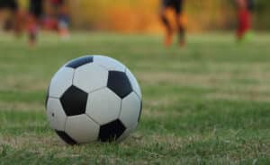 Soccer Ball on the grass