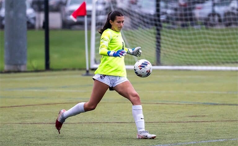 Aubrey Monaghan and Concord-Carlisle are off to a 3-0-0 start. (Patrick Donnelly/NEHJ)