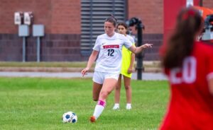 Amherst commit Emma Kiernan has been a vital piece for Winchester this season. (Patrick Donnelly/NESJ)