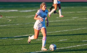 Emmy O'Donnell was among five different scorers in Concord-Carlisle's win over Wayland. (Patrick Donnelly/NESJ)