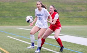 Franklin's Lily Strong has emerged as one of the state's premier scoring threats. (Brian Kelly/NESJ)
