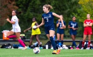 Neve Keselman was a dangerous attacker for Brookline. (Patrick Donnelly/NESJ)